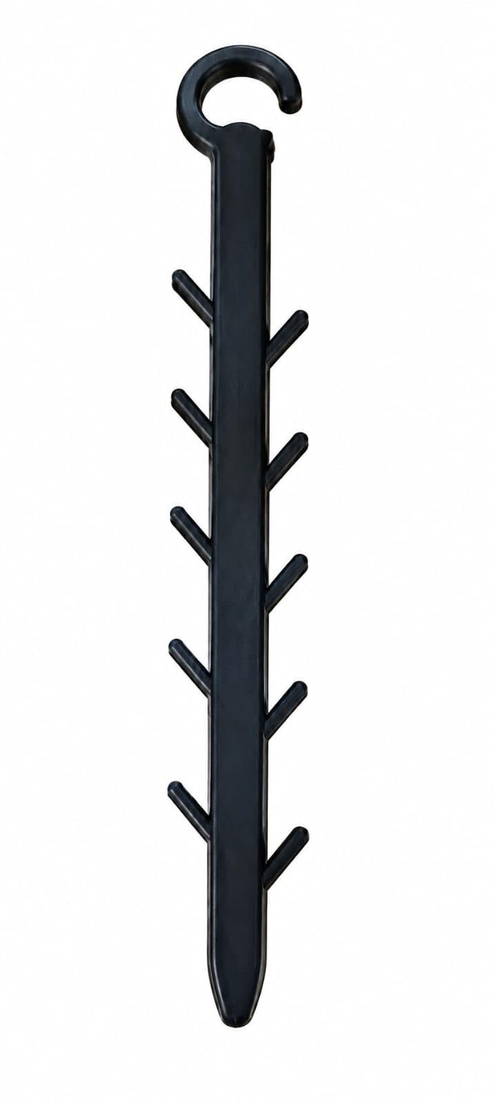 Dhulo 16mm OD Heavy Duty Lateral Hold Stakes for Drip Irrigation | UV-Stabilized Blue Plastic C-Clip Pipe Support Stakes for Garden, Greenhouse & Nursery Use Irrigation Pipe Support Stakes (100)-image-4