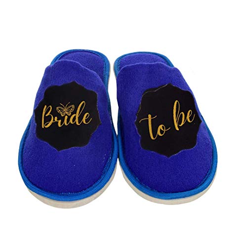 Image of BRIDE TO BE Home Slippers For Women And Props For Wedding Shoot & Gifting