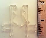 Classic Links Hidden Valance Clips for Faux and Real Wood Window Blinds (20)