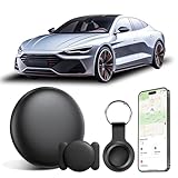 GPS Tracker Magnetisch für Auto, Mini Auto Tracker mit App, Globales GPS Ortungsgerät, Versteckter Fahrzeug, Kein ABO, Bluetooth & Magnet (1 Stück)