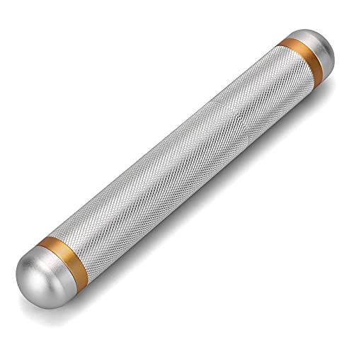 CIGARLOONG Cigar Tube Silver Aluminum Single Cigar Travel Airtight Cigar Case