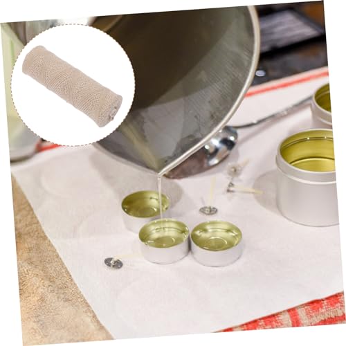 Kit esencial para hacer velas con mecha trenzada de 150 m miniatura 2