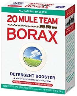 Mule Team Borax, Natural Laundry Detergent Booster, Unscented, Multi-Purpose Household Cleaner