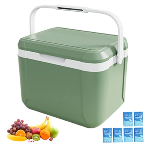Refroidisseur portable PU robuste Heavy Duty avec 6 blocs de glace intégrés 5L