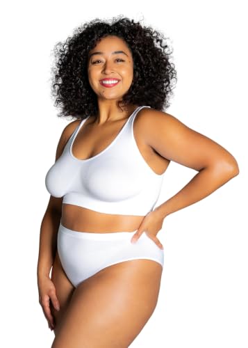 Image of Ahh By Rhonda Shear Women's plus-size Ahh Seamless Leisure Bra