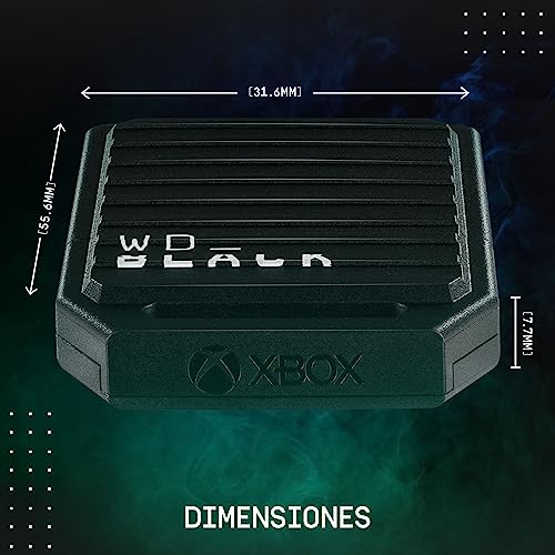 Miniatura 2 de WD_BLACK C50 1 TB Tarjeta de expansión para Xbox (Compatible con la Serie X|S, Plug-and-Stay, Velocity Architecture, Reanudación rápida, Subscripción gratuia de 1 Mes de Xbox Game Pass) Black