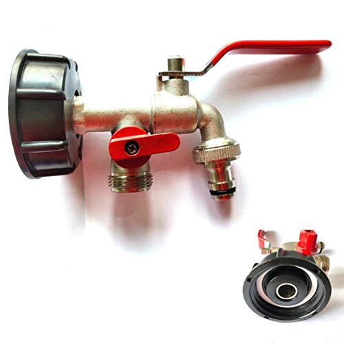 2Pcs Tank Adapter IBC S60X6 3/4