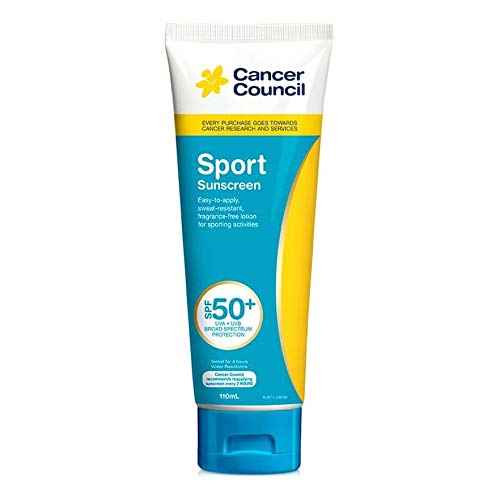 Cancer Council Australia Sport Sunscreen Lotion SPF 50+ 110 ml. (3 Pack)