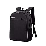 Mochila com cadeado Anti Furto Roubo Notebook com Cabo Usb Cadeado e Senha (PRETA)