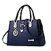 Women Handbags, Designer Top Handle Bags Tote Purse Large Capacity Shoulder Crossbody Bags for Work, Shopping, Dating, Holiday Gifts, Blue