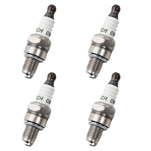 Cynkpeg 4PCS CMR7H Spark Plug for Husqvarna 506615101 544260901 Spark Plug Replace for Champion RZ7C NGK Redmax 369991867 Shindaiwa 3699-91867 Brushcutters Trimmer Chainsaws