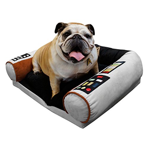 Star Trek Dog Bed - Captain's Chair - Command The Enterprise with Your Dog - S/M