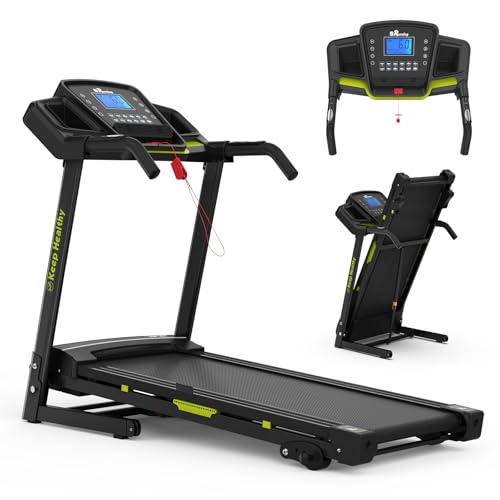 FYC Folding Treadmill with Incline, Bluetooth, App, 330lbs