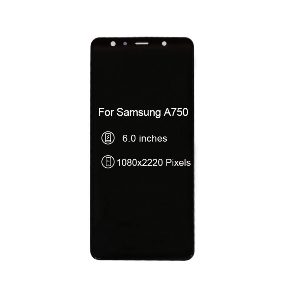 Reparar pantalla rota Samsung A7 2018 con el modulo LCD tactil A750 de 6.2"