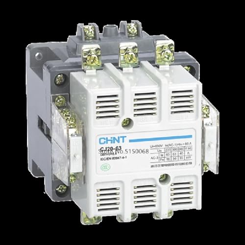 Contacteur triphasé AC CJ20-100A 380V pour commande de puissance
