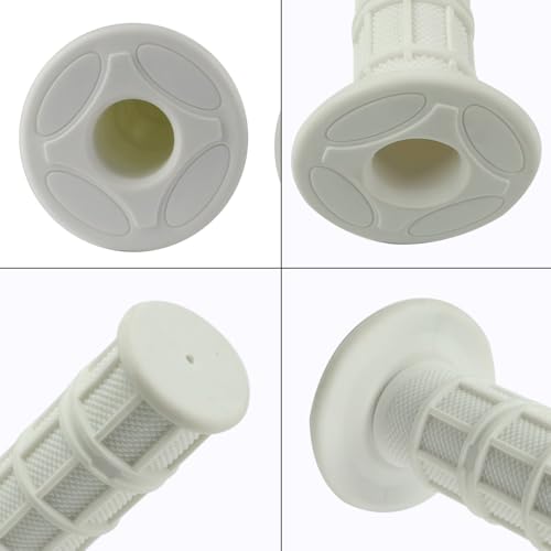 Image of FLYPIG Universal 22mm 7 /8 inch Motorcycle Handlebar Grips Bike Grips Non Slip Rubber Hand Grips for Honda Yamaha Suzuki Kawasaki KLX CRF YZF XR Polaris Arctic Cat Off Road Dirt Bike Handle Grips