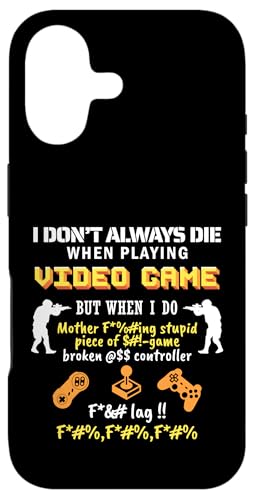 �^�C�g�� : Funny Gamer Design �r�f�I�Q�[�� �R���\�[���t�@�� �X�}�z�P�[�X iPhone 17 �p