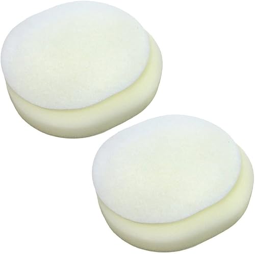 HQRP Paquete de 2 filtros de espuma y fieltro compatibles con Shark XFF80 XFF8O Navigator NV80 NV70 UV420 NVC80C NV-C80C NV-80 NV-70 UV-420 DLX
