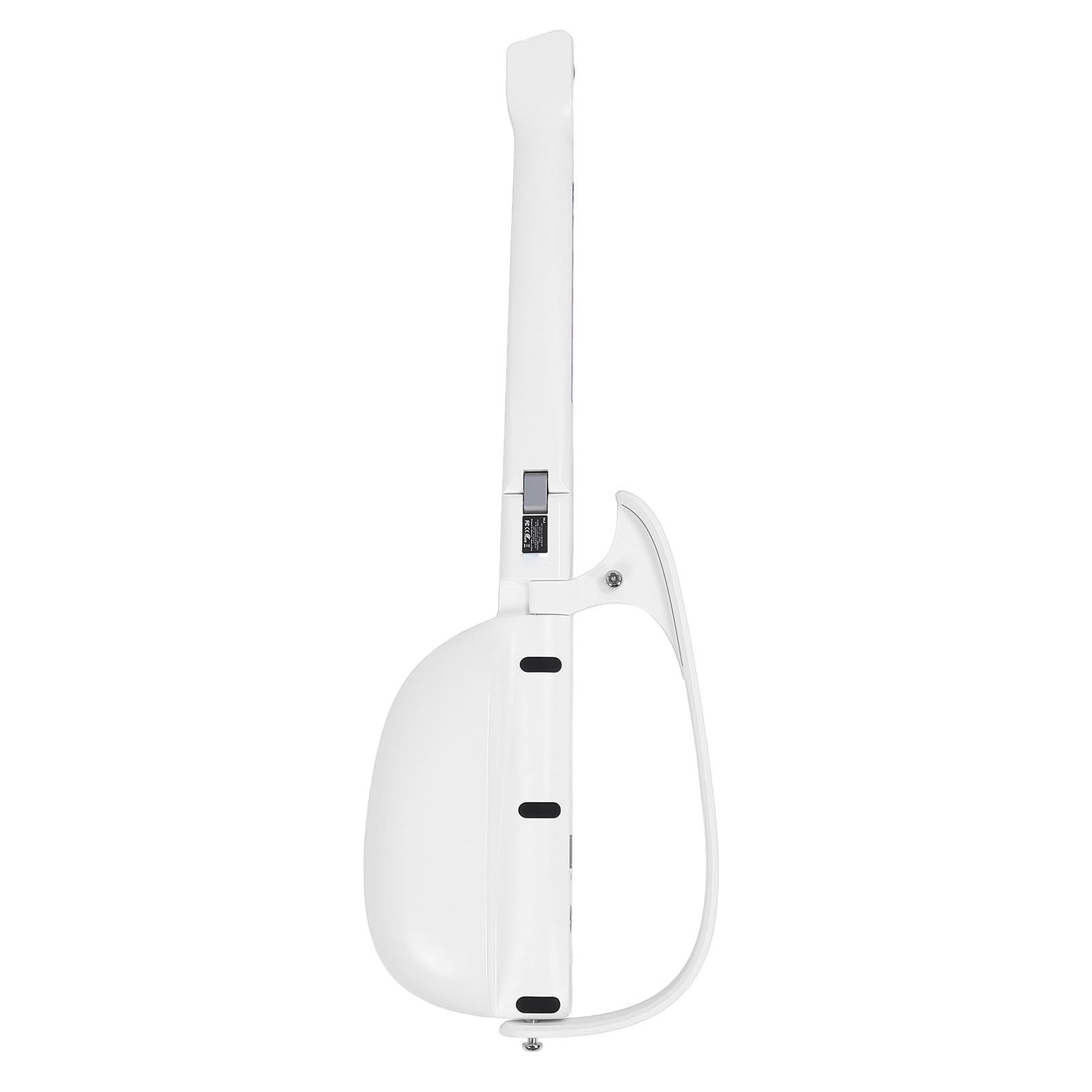 Gitara Bezstrunowa, Obsługa Wielu Stylów Rytmicznych Długotrwała żywotność Baterii Bezstrunowa Składana Gitara z torbą do Przechowywania w Domu (WHITE)