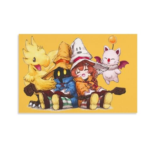 �t�@�C�i���t�@���^�W�[ �r�r�E�I���j�e�B�A �|�X�^�[ (15) �v�����g �L�����o�X �ǃA�[�g ���_�� �z�[������ �摜 �ǂ̊G �ŉ� �M�t�g24x36inch(60x90cm)