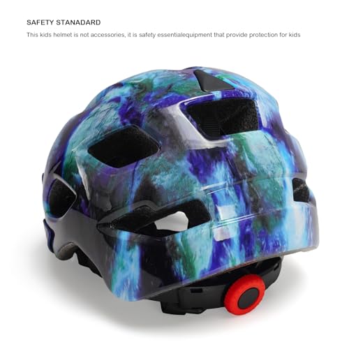 Image of Kids Helmet, Exclusky Kids Bike Helmet Adjustable Safety Lightweight Children Bicycle Helmet for Kids Skating Cycling Scooter Boys and Girls Bicycle Helmets Ages 5-8-14