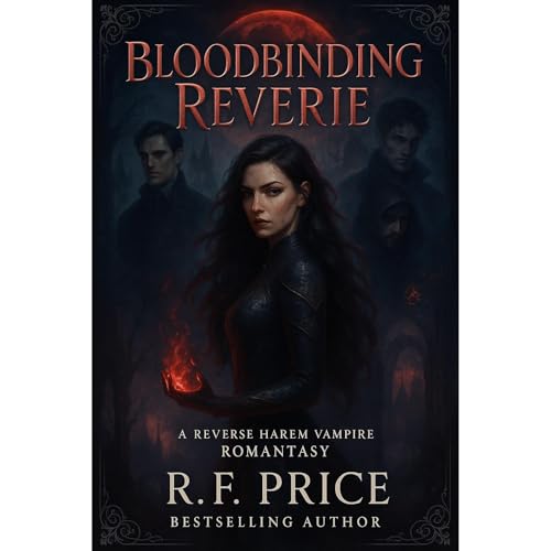 Bloodbinding Reverie: A Reverse Harem Vampire Romantasy Audiolibro Por R.F. Price arte de portada