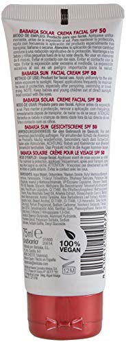 Babaria - Crema Solar Facial BB Cream SPF50 UVA-UVB e Infrarrojos, Contiene Rosa Mosqueta y Aloe Vera… - Imagen 3