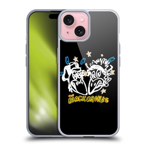 Carcasa iPhone 15 The Black Crowes funda flexible antiarañazos y golpes