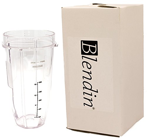 Recipiente de repuesto compatible con Nutri Ninja 24 oz miniatura 7