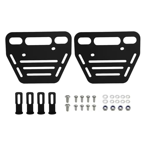 Support latéral pour sacs de selle résistant aux vibrations pour moto Ducati Scrambler