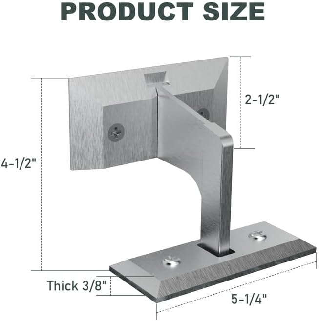 Miniatura 6 de Barra de seguridad de barricada de puertapuerta puerta anti-patada para evitar robos de entradaladrones aptos para puertas batientes