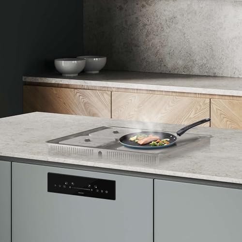 Placa de inducción invisible para ganar espacio en cocinas con encimeras de 60cm 2