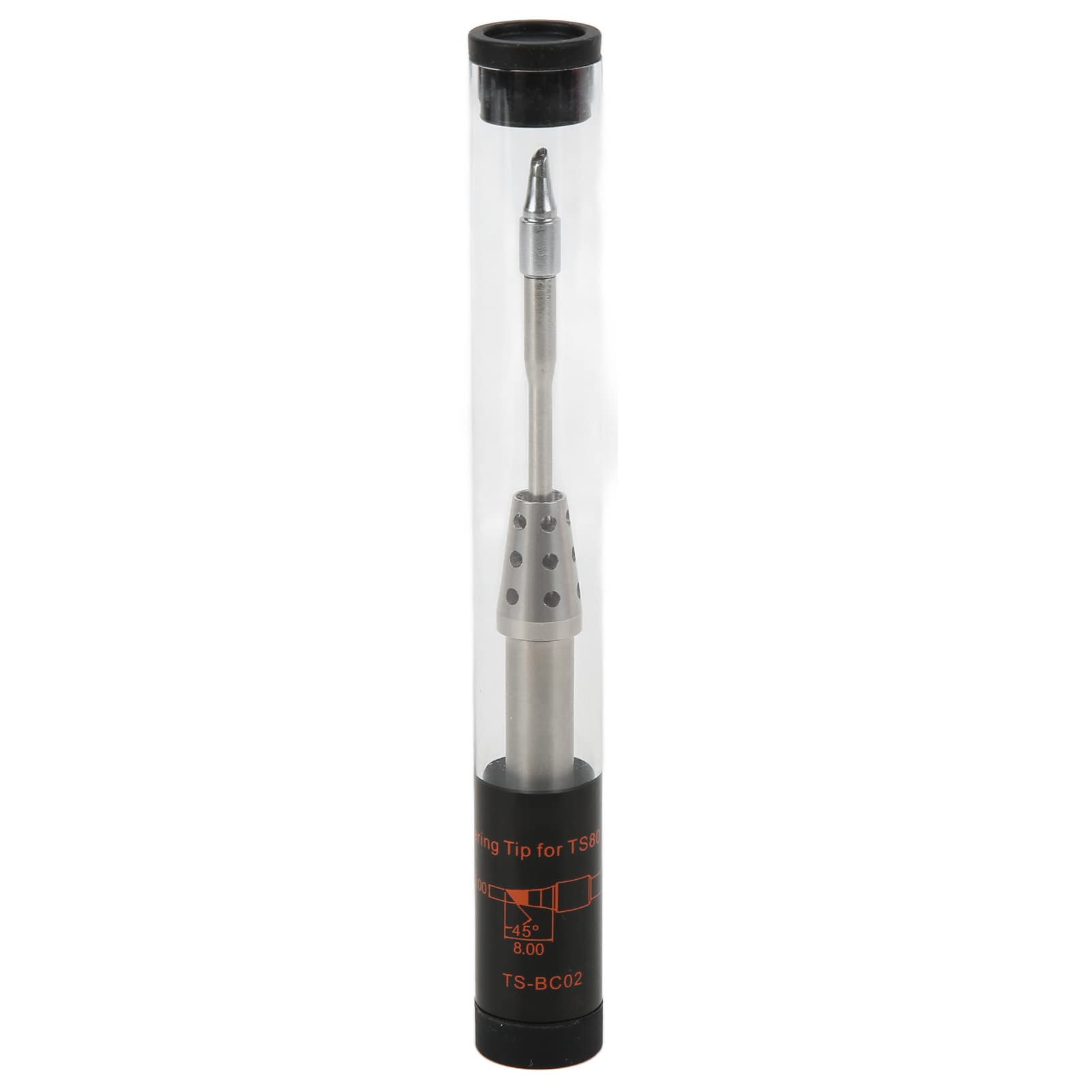 Fafeicy Boquilla de Soldadura de Punta de Punta de Soldadura de Soldadura Endurante de bit de Broca Mini, Núcleo de Calentamiento Interno con Núcleo de Calentamiento Interno para TS80P