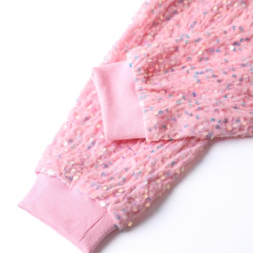 Image of WELAKEN Sequin Casual Pants for Girls with Lining Kids & Little Girl's Sparkling Trousers