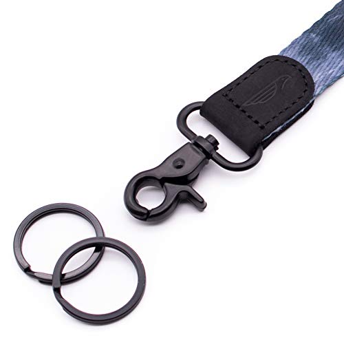 Image of POCKT Keychain Wristlet for Women and Men, Cute Wrist Lanyard for Keys, Short Key Chain Strap for Car Keys, Wallet, ID Badge & Phone | Mist