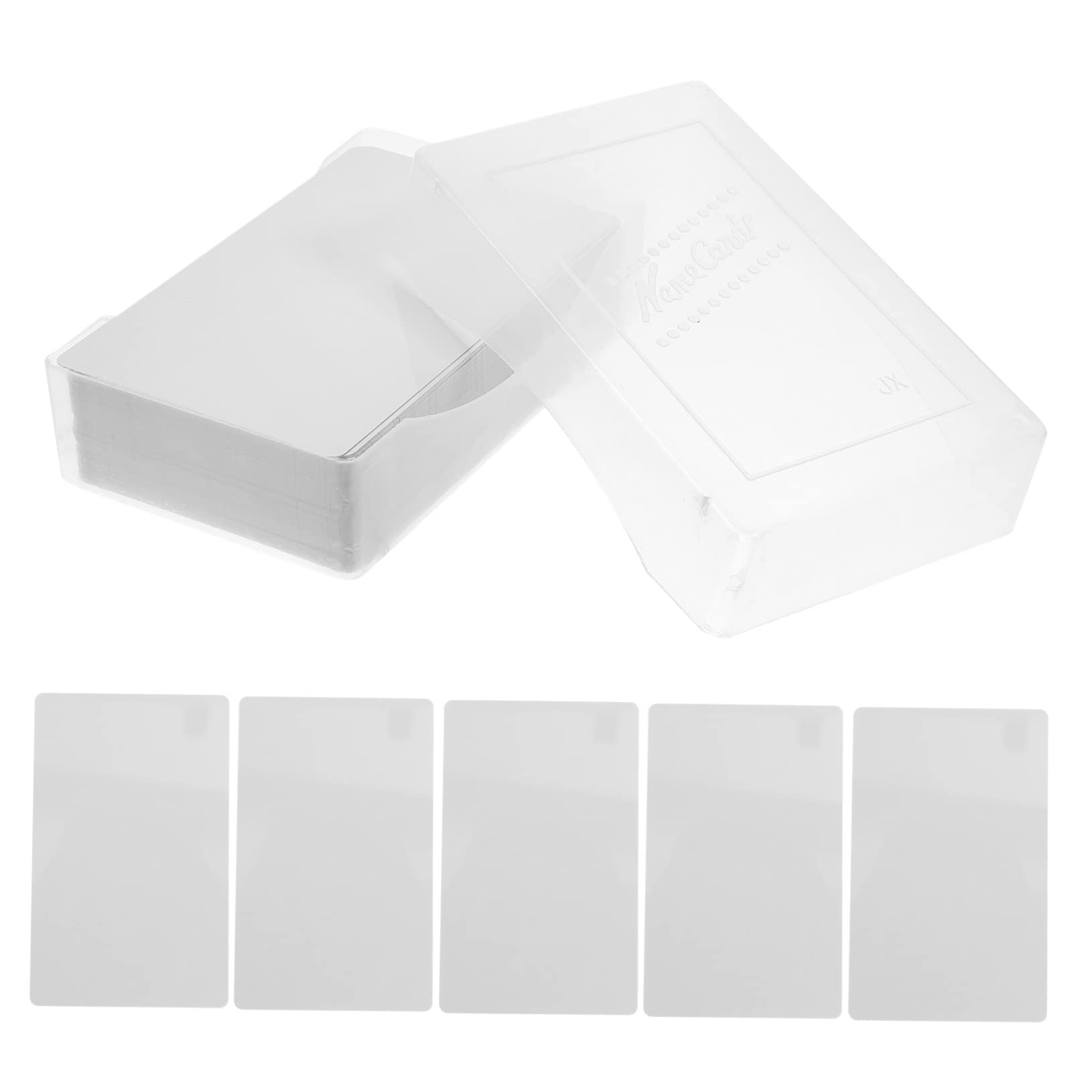 100 Stück Aluminium Visitenkartenrohlinge Weiß, Glatt | 0, 21 Mm Dünn, Sublimations und UV Bedruckbar, Gravurgeeignet für Individuelle Karten