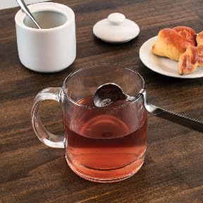 Miniatura 3 de HIC Kitchen Cuchara de miel con mango curvo, acero inoxidable japonés 188, 5.5 pulgadas, juego de 2, sin goteo, para miel, gelatina, jarabe, apto