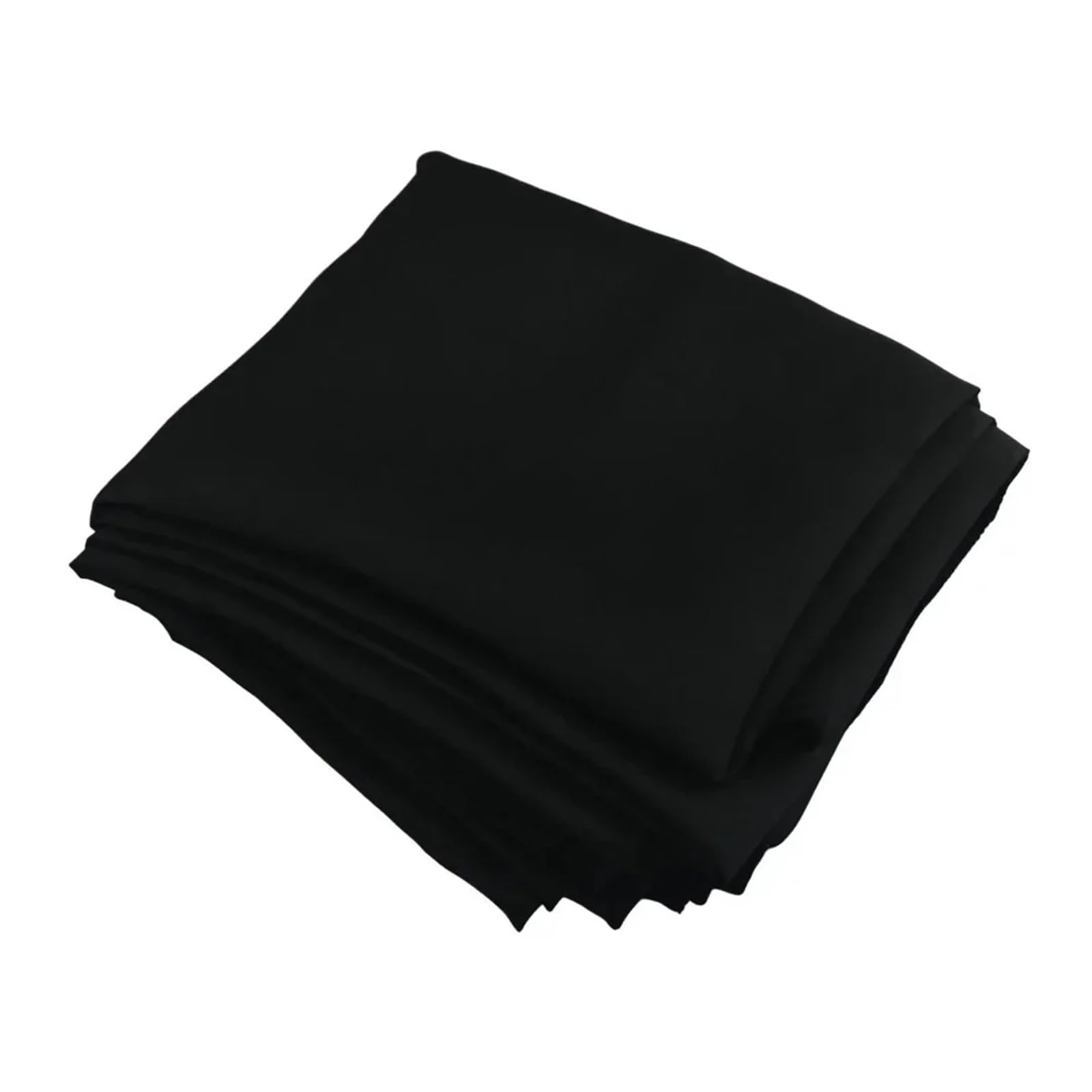LuMOUzhou Reusable Rectangle Satin Tablecloth Round Satin Tablecloth Multicolor Multiple Sizes(Black,Round 300CM-118INCH)