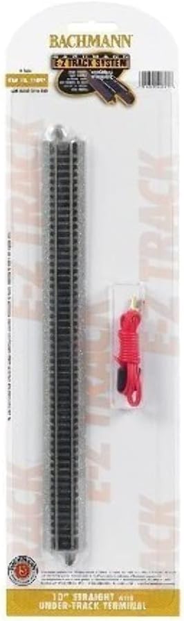 Bachmann 10" Straight With Under Track Terminal - N Scale