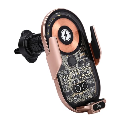 Cargador inalámbrico de coche 66W con batería de litio integrada 4