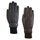 gefüttert Roeckl Winter Reithandschuh -Wales- Mokka Antique, 7,5