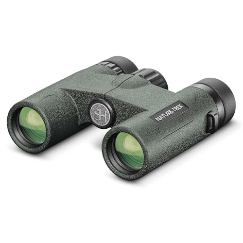 Binoculares Nature-Trek 8x25 Verde miniatura 1