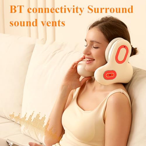 Almohada ajustable de viaje con función térmica y audio miniatura 5
