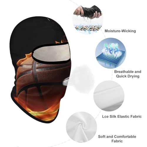 Balaclava para Hombres y Mujeres - Mascarilla de Protección Solar UPF para Ciclismo, Esquí, Correr | Mascarilla Antiviento miniatura 7