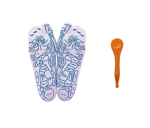 Broman MS-102 Reflexology Socks With Acupressure Pen With Gua Sha End, Foot Pain Relief Remedy,Women'S Size cover