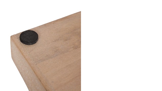 Bandeja Rectangular Catalina Metal Y Madera 17’’x 8’’ – Punta Cana Party