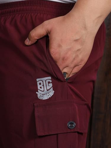 Image of Bigbanana Plus Size Men's Regular Fit Solid Shorts