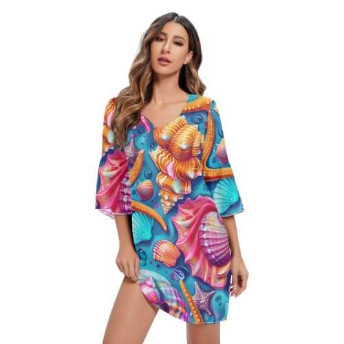 Robe d'été légère pour dissimuler les bras et rester au frais