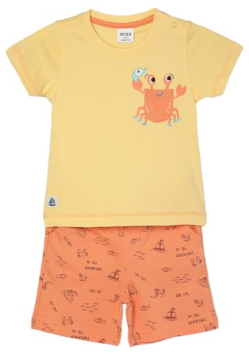 Image of Max Baby Boys Cotton Sleepers Pyjama Set
