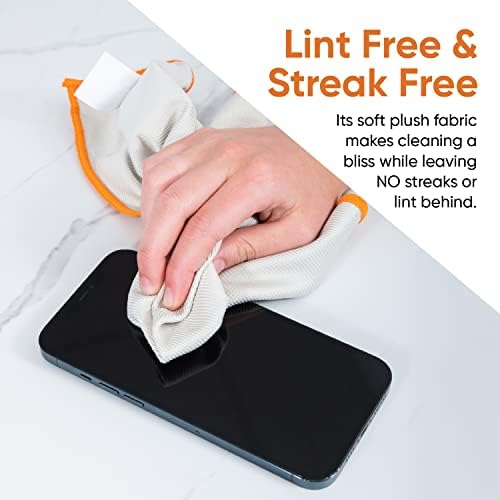 Miniatura 5 de Superio Vidrio de microfibra, espejo, paño de limpieza de ventana para parabrisas de automóvil, lentes de pantalla de TV, electrónica, microfibra